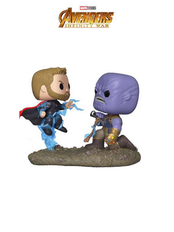 Funko Movies Movie Moments Avengers Infinity War Thor Vs Thanos (Damaged Box)