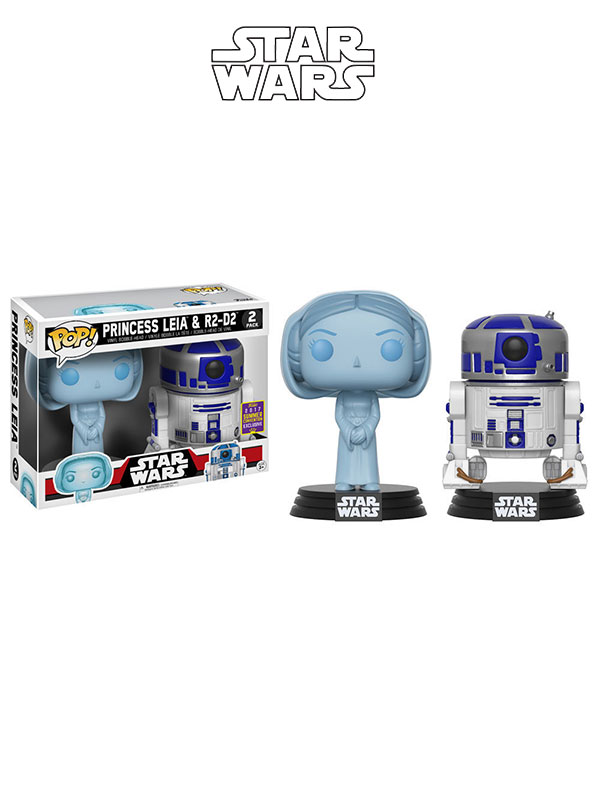 Funko Movies Star Wars Leia & R2d2 Pack Summer Convention 2017 Exclusive