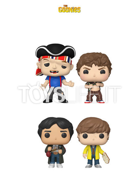Funko Movies The Goonies Sloth/ Chunk/ Mikey With Map/ Data With Glove Punch