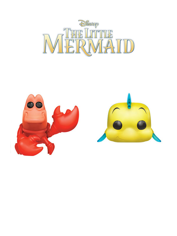Funko Disney The Little Mermaid Sebastian & Flounder