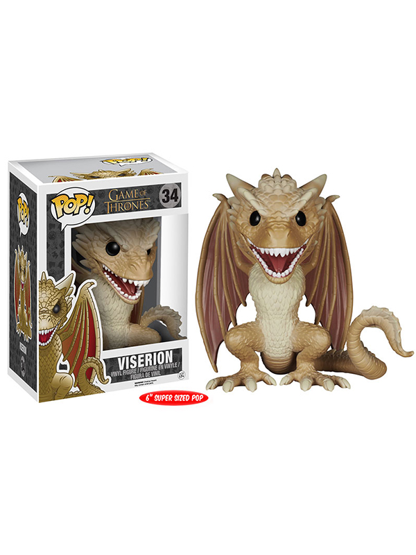 Funko Television Game Of Thrones Viserion Oversized #34