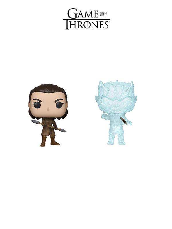 Funko Television Game Of Thrones Arya Two Headed Spear/Night King With Dagger In Chest