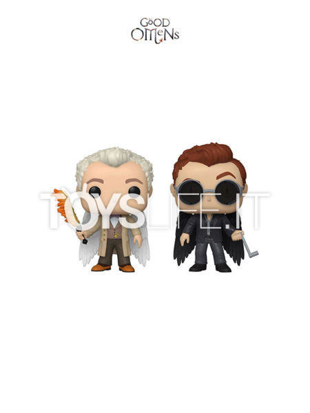 Funko Television Good Omens Aziraphel & Crowley with Wings Specialty Series 2-Pack