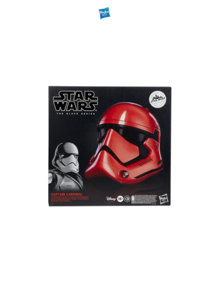 Hasbro Star Wars Galaxy's Edge Captain Cardinal Black Series Electronic Helmet 1:1 Replica