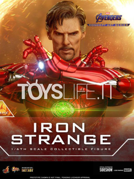 Hot Toys Avengers Endgame Concept Art Series Iron Strange 1:6 Diecast Figure