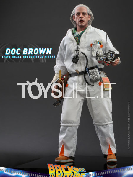 Hot Toys Back To The Future Doc Brown 1:6 Deluxe Figure