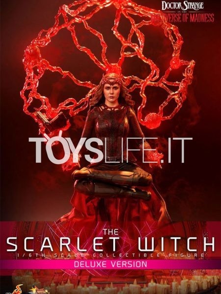 Hot Toys Marvel Dr. Strange In The Multiverse Of Madness The Scarlet Witch 1:6 Deluxe Figure