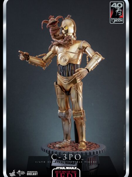 Hot Toys Star Wars Return of the Jedi 40th Anniversary C-3PO 1:6 Figure