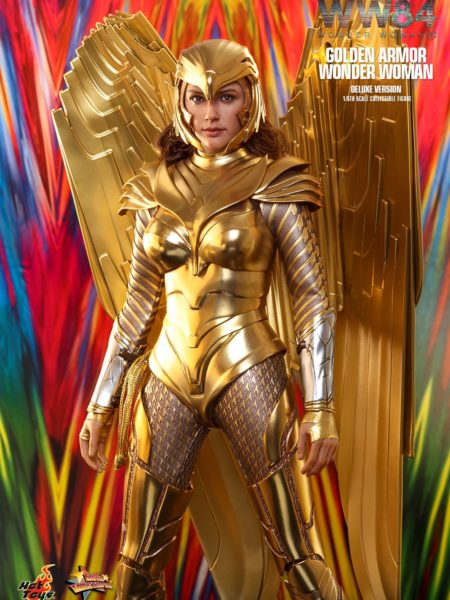 Hot Toys DC Wonder Woman 1984 Wonder Woman Golden Armor Deluxe 1:6 Figure