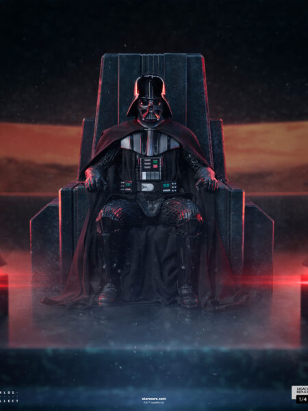 Iron Studios Star Wars Obi-Wan Kenobi Darth Vader on Throne Legacy Replica 1:4 Statue