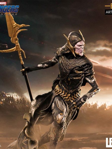 Iron Studios Avengers Endgame Corvus Glaive Black Order 1:10 Statue