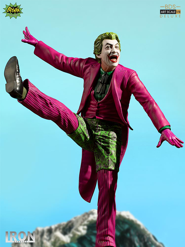 Iron Studios DC Batman 1966 Joker 1:10 Deluxe Statue
