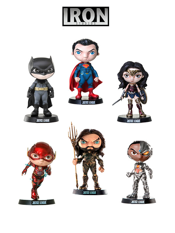 Iron Studios DC Justice League Mini Co Figures