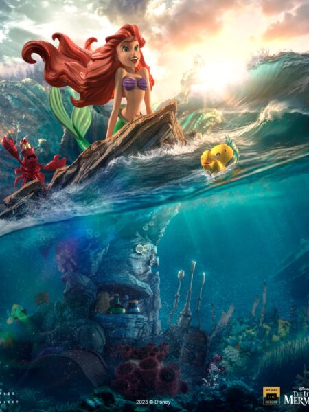 Iron Studios Disney 100 Years of Wonder The Little Mermaid 1:10 Statue Deluxe Edition