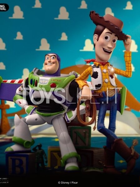 Iron Studios Disney Pixar Toy Story Buzz & Woody 1:10 Deluxe Statue