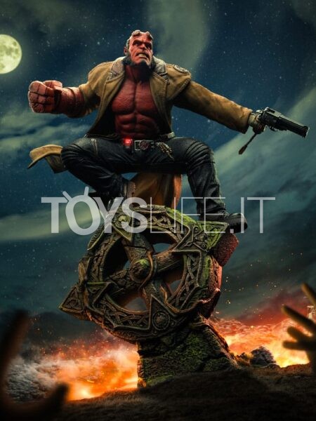 Iron Studios Hellboy 2 The Golden Army Hellboy 1:10 Statue