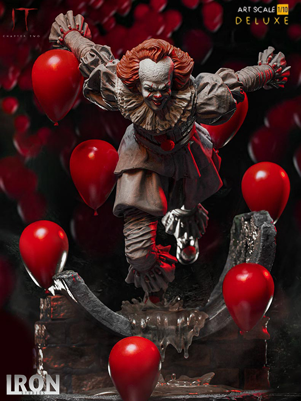 Iron Studios 2017 IT Chapter 2 Pennywise 1:10 Deluxe Statue