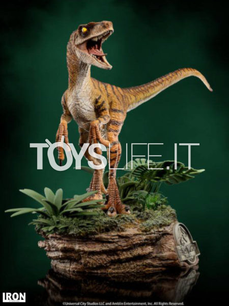 Iron Studios Jurassic Park The Lost World Velociraptor 1:10 Deluxe Statue