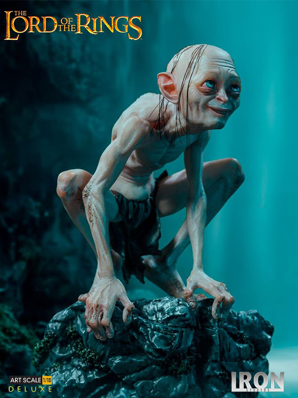 Iron Studios The Lord Of The Rings Gollum Deluxe 1:10 Statue