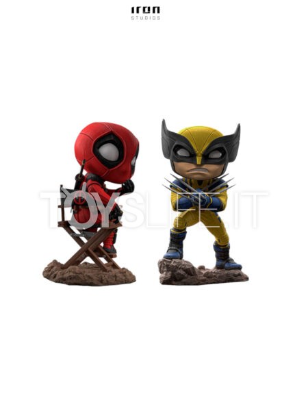 Iron Studios Deadpool & Wolverine Deadpool/ Wolverine MiniCo Figure