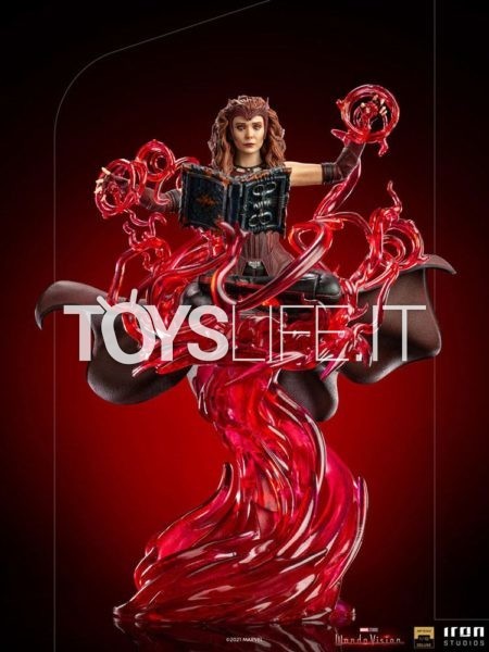 Iron Studios Marvel Wandavision Scarlet Witch 1:10 Deluxe Statue