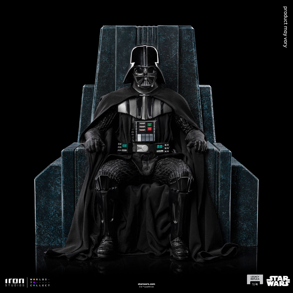 Iron Studios Star Wars Obi-Wan Kenobi Darth Vader on Throne Legacy Replica  1:4 Statue - TOYSLIFE
