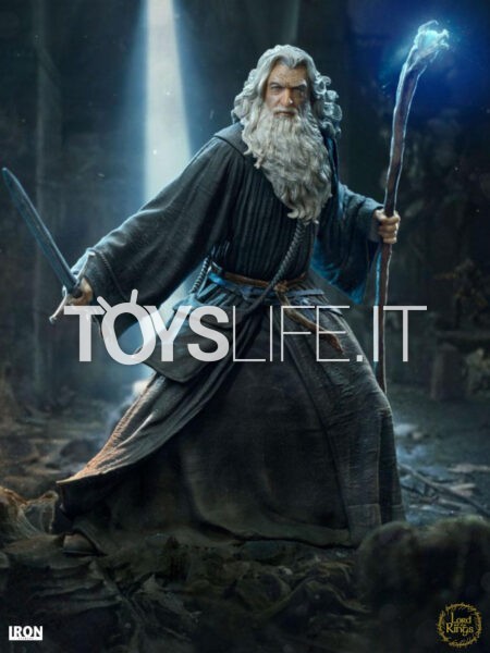 Iron Studios The Lord Of The Rings The Fellowship Of The Ring Gandalf 1:10 Statue