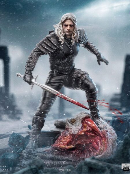 Iron Studios The Witcher Geralt Of Rivia 1:10 Statue