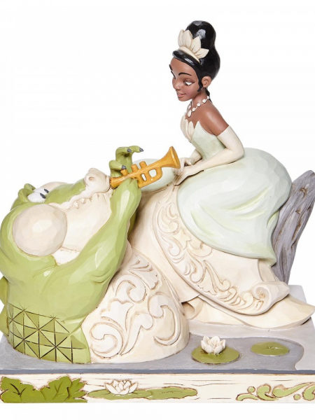 Jim Shore Disney Traditions The Princess And The Frog Tiana White Woodland
