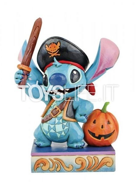 Jim Shore Disney Traditions Lovable Buccaneer Pirate Stitch Halloween