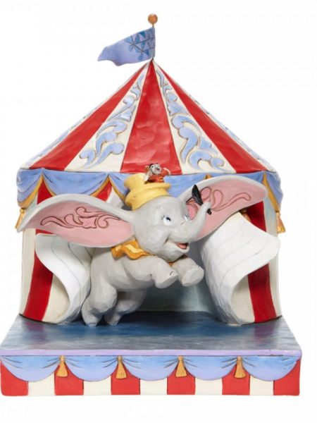Jim Shore Disney Traditions Dumbo Circus Out Of Tent