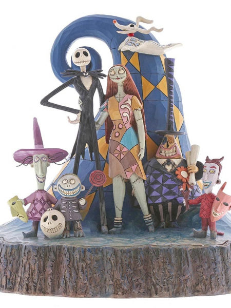 Jim Shore Disney Traditions Nightmare Before Christmas Carved By Heart