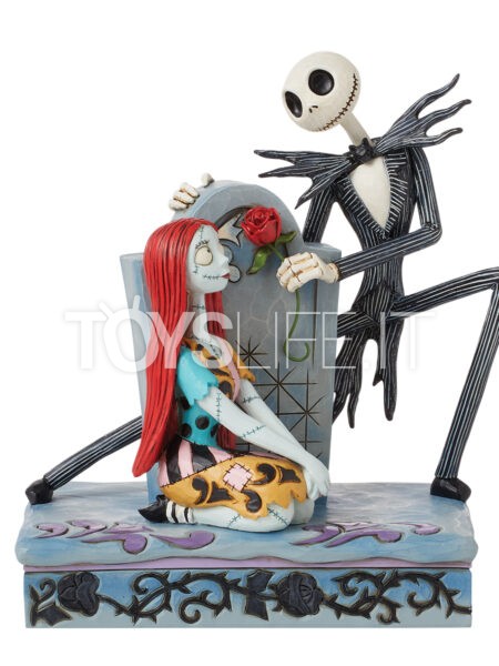 Jim Shore Disney Traditions Nightmare Before Christmas Jack and Sally A Grave Affair