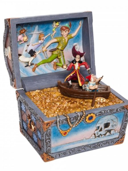 Jim Shore Disney Traditions Peter Pan Treasure Chest