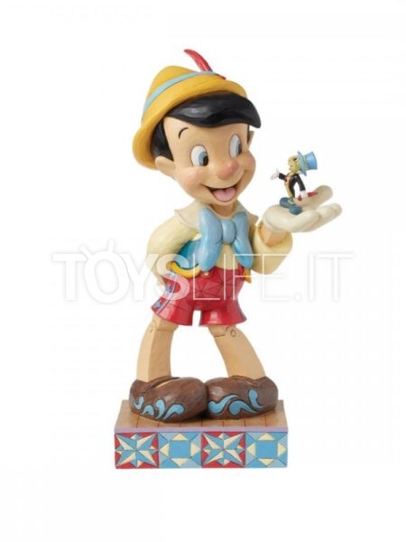 Jim Shore Disney Traditions Pinocchio With Jiminy Big Figurine 37 cm