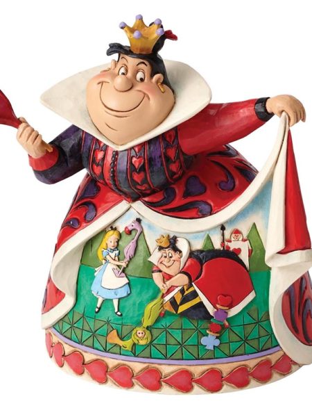 Jim Shore Disney Traditions Alice in Wonderland Queen Of Hearts 65Th Anniversary