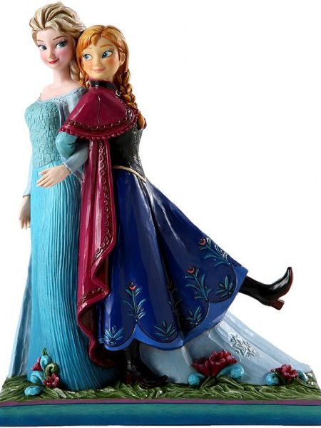 Jim Shore Disney Traditions Frozen Elsa & Anna Sisters Forever