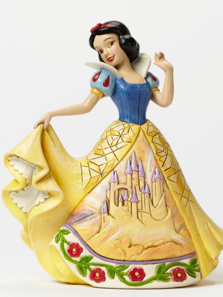 Jim Shore Disney Traditions Snow White Biancaneve Castle Dress