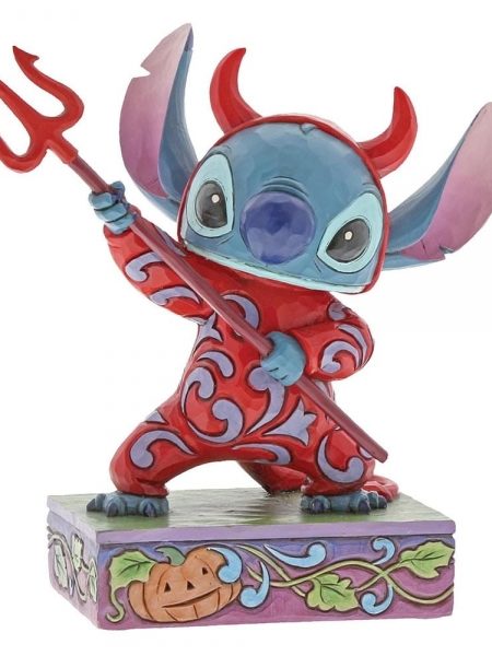 Jim Shore Disney Traditions Stitch Devil Halloween Figure