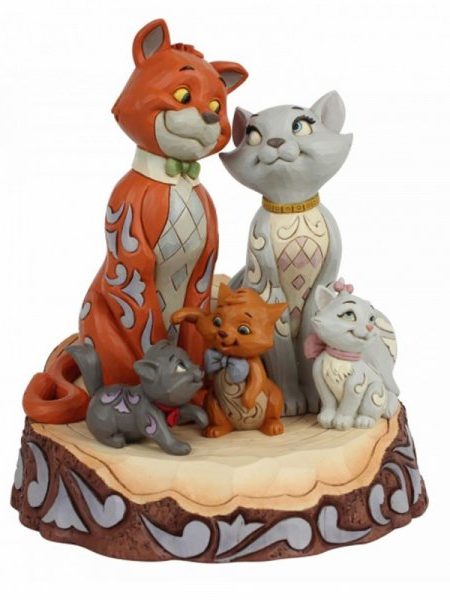 Jim Shore Disney Traditions The Aristocats Carved By Hearts