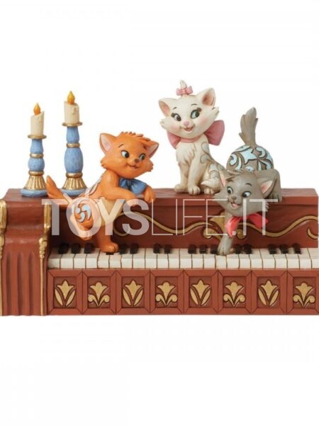 Jim Shore Disney Traditions The Aristocats Kitten on Piano