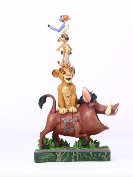 Jim Shore Disney Traditions The Lion King Balance Of Nature Simba Timon Pumba & Zazu