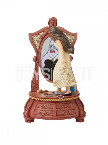 Jim Shore Disney Traditions The Little Mermaid Vanessa Vanity Scene