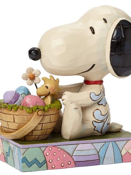 Jim Shore Peanuts Snoopy Easter Hug