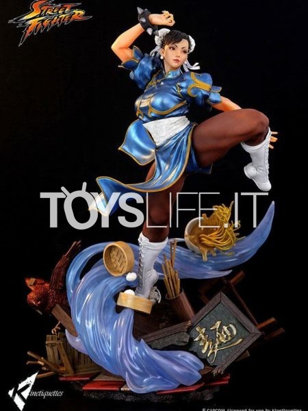 Kinetiquettes Street Fighter Chun Li The Strongest Woman in The World 1:4 Diorama