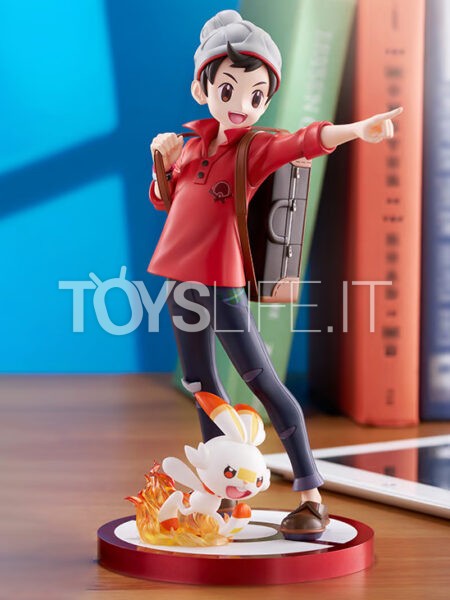 Kotobukiya Pokemon Victor & Scorbunny ARTFX 1:8 Pvc Statue