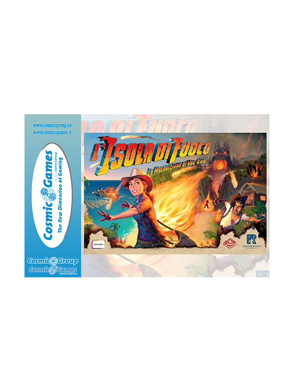 L'Isola di Fuoco Gameboard Gioco da Tavolo Boardgame