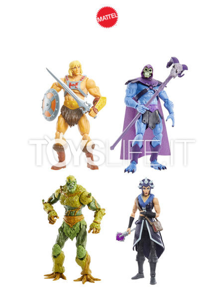 Mattel Masters Of The Universe He-Man/ Skeleton/ Evil-Lyn/ Moss Man Figure