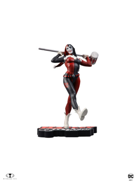 McFarlane DC Direct Harley Quinn Red White & Black Harley Quinn Resin Statue by Stjepan Sejic