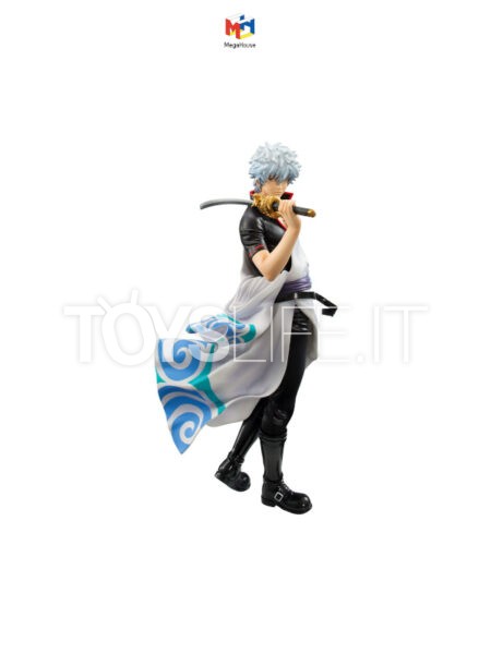 Megahouse Gintama Gintoki Sakata Benizakura 20th Anniversary Version G.E.M. Series Pvc Statue